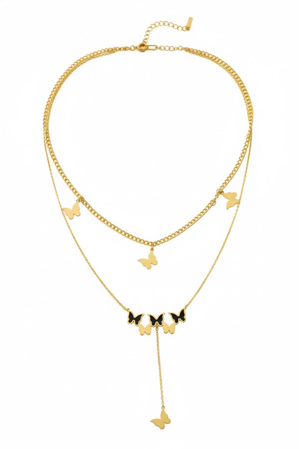 Golden Butterfly Necklace